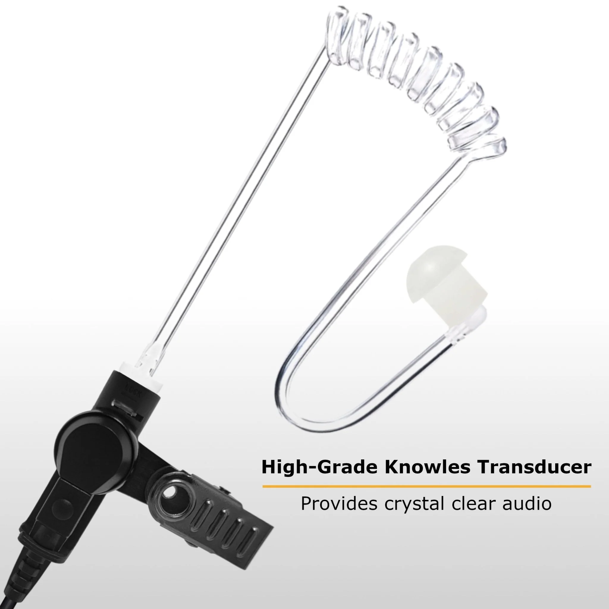 Sheepdog ELITE QD 2-Wire Surveillance Mic, Motorola XTS - Image 4