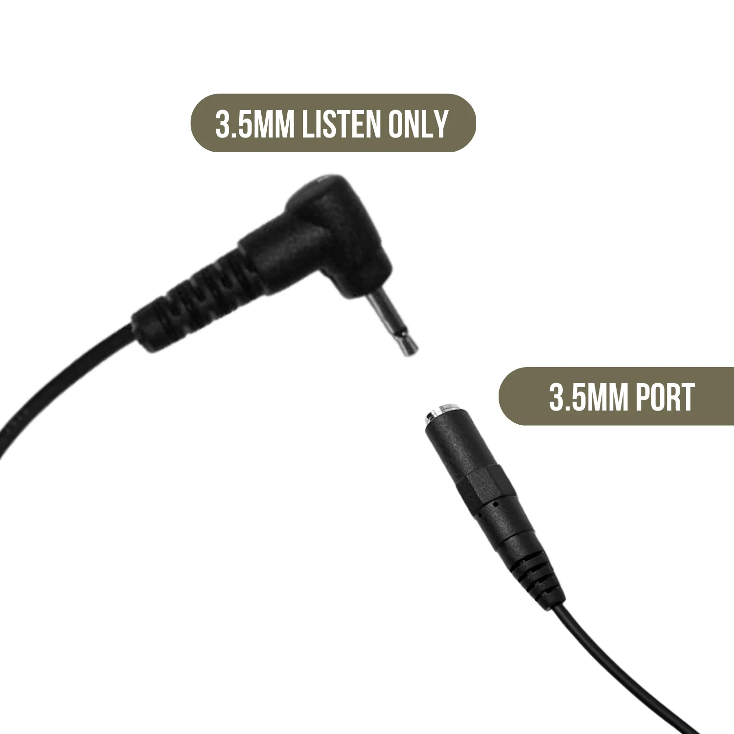 Sheepdog QD 2-Wire PTT Kit, Motorola APX, 3.5mm Port - Image 3